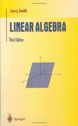 Cover of Linear algebra