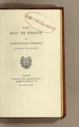 Cover of The way to wealth, or, Poor Richard improved