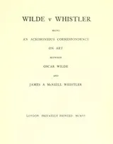Cover of Wilde v. Whistler