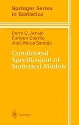 Cover of Conditional specification of statistical models