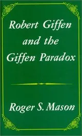 Cover of Robert Giffen and the Giffen paradox