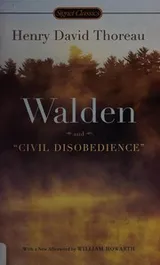Cover of Walden and Civil Disobedience