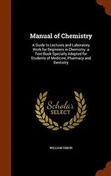 Cover of Manual of Chemistry