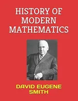Cover of HISTORY OF MODERN MATHEMATICS