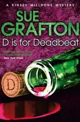 Cover of D is for Deadbeat (Kinsey Millhone, #4)