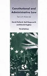 Cover of Constitutional and administrative law