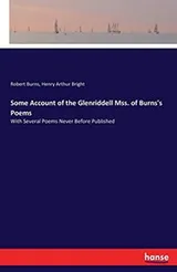 Cover of Some Account of the Glenriddell Mss. of Burns's Poems
