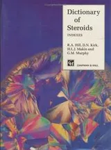 Cover of Dictionary of steroids