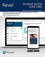 Cover of Revel for Government in America, 2018 Elections and Updates Edition + California Government and Politics Today -- Access Card