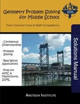 Cover of Geometry Problem Solving for Middle School Solutions Manual
