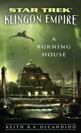 Cover of Star Trek Klingon Empire - A Burning House