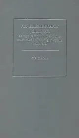 Cover of An Elizabethan Journal, 1591-1594 (Elizabethan and Jacobian Journals, Volume 1)