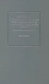 Cover of A Second Elizabethan Journal, 1595-1598 (Elizabethan and Jacobian Journals, Volume 2)