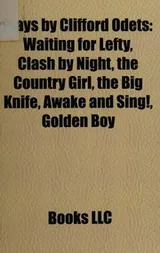Cover of Plays by Clifford Odets