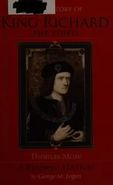 Cover of The history of King Richard the Third