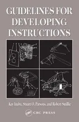 Cover of Guidelines for developing instructions