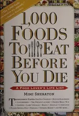 Cover of 1,000 foods to eat before you die