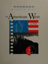Cover of American West on film