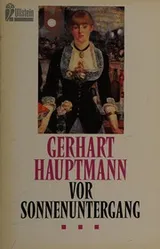 Cover of Vor Sonnenuntergang