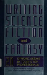 Cover of Writing science fiction and fantasy