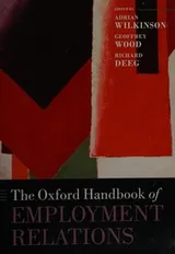 Cover of Oxford Handbook of Employment Relations
