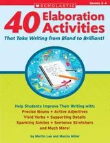 Cover of 40 elaboration activities that take writing from bland to brilliant!