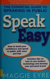 Cover of Speak Easy