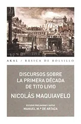 Cover of Discursos Sobre La Primera Decada De Tito Livio (Obras Maestras Del Pensamiento)
