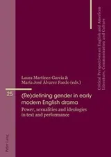 Cover of defining Gender in Early Modern English Drama