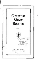Cover of Greatest Short Stories [1/8]