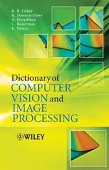 Cover of Dictionary of computer vision and image processing