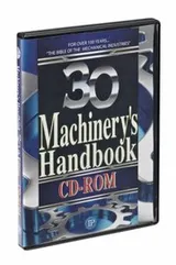Cover of Machinery's Handbook, 30th Ed. , CD-ROM Only
