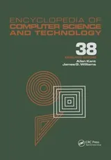 Cover of Encyclopedia of Computer Science and Technology : Volume 38 - Supplement 23