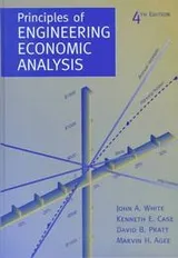 Cover of Principles of Engineering Economic Analysis, 4th Edition