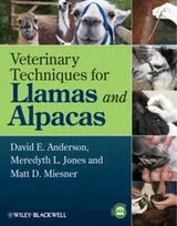 Cover of Veterinary Techniques for Llamas and Alpacas