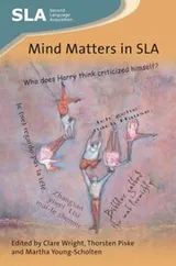 Cover of Mind Matters in SLA