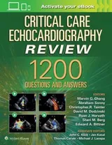 Cover of Critical Care Echocardiography Review