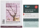 Cover of Precalculus, Loose-Leaf Edition Plus MyLab Math with Pearson eText -- 18 Week Access Card Package