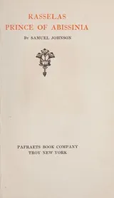 Cover of [The works of Samuel Johnson]