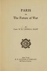 Cover of Paris or, The Future of War