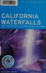 Cover of California waterfalls