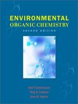 Cover of Environmental organic chemistry