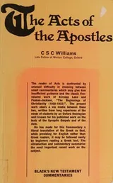 Cover of A commentary on the Acts of the Apostles
