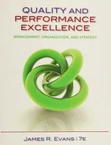 Cover of Quality and Performance Excellence