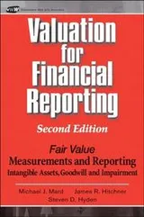 Cover of Valuation for financial reporting