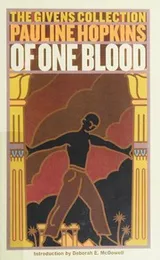 Cover of Of one blood, or, The hidden self