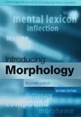 Cover of Introducing Morphology