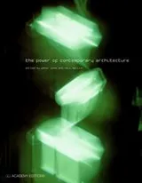 Cover of The power of contemporary architecture