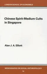 Cover of Chinese spirit-medium cults in Singapore