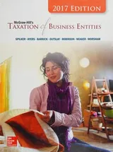 Cover of McGraw-Hill's Taxation of Business Entities 2017 Edition, 8e